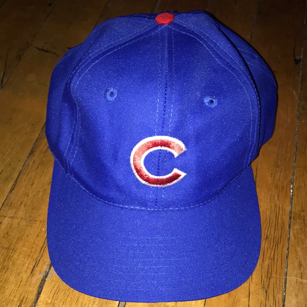 Chicago Cubs Blue Baseball Cap with Red 'C' Logo -‎ Men's Hat